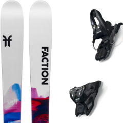 comparer et trouver le meilleur prix du ski Faction Alpin prodigy 0.5 x yth + free ten id black/anthracite sur Sportadvice