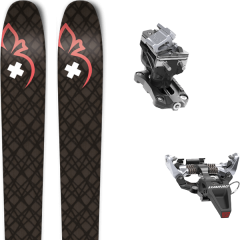 comparer et trouver le meilleur prix du ski Movement Rando session 89 women + speed radical silver rose/noir sur Sportadvice