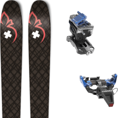 comparer et trouver le meilleur prix du ski Movement Rando session 89 women + speed radical blue rose/noir sur Sportadvice