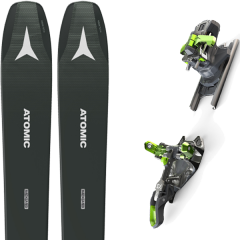 comparer et trouver le meilleur prix du ski Atomic Rando backland wmn 107 anthr/mint + zed 12 gris/vert/noir sur Sportadvice