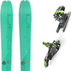 comparer et trouver le meilleur prix du ski Elan Rando ibex 84 carbon women + zed 12 vert sur Sportadvice