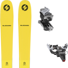 comparer et trouver le meilleur prix du ski Blizzard Rando zero g 085 + speed radical silver jaune sur Sportadvice