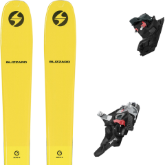 comparer et trouver le meilleur prix du ski Blizzard Rando zero g 085 + fritschi xenic 10 jaune sur Sportadvice