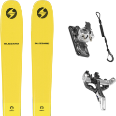 comparer et trouver le meilleur prix du ski Blizzard Rando zero g 085 + atk haute route 10 jaune sur Sportadvice