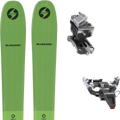 comparer et trouver le meilleur prix du ski Blizzard Rando zero g 095 + speed radical silver vert sur Sportadvice