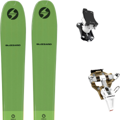 comparer et trouver le meilleur prix du ski Blizzard Rando zero g 095 + speed turn 2.0 bronze/black vert sur Sportadvice