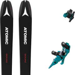 comparer et trouver le meilleur prix du ski Atomic Rando backland 85 ul black/white + oazo 6 noir sur Sportadvice