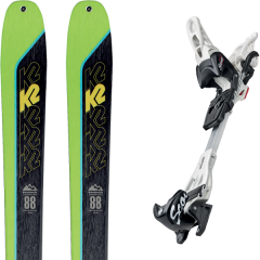 comparer et trouver le meilleur prix du ski K2 Rando wayback 88 + fritschi scout 11 stop 90mm vert/noir sur Sportadvice