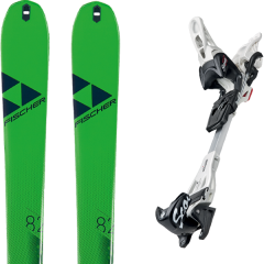 comparer et trouver le meilleur prix du ski Fischer Rando transalp 82 carbon + fritschi scout 11 stop 90mm vert/noir sur Sportadvice