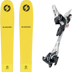 comparer et trouver le meilleur prix du ski Blizzard Rando zero g 085 + fritschi scout 11 stop 90mm jaune sur Sportadvice