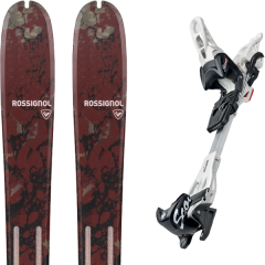 comparer et trouver le meilleur prix du ski Rossignol Rando blackops alpineer 86 open + fritschi scout 11 stop 90mm rouge sur Sportadvice