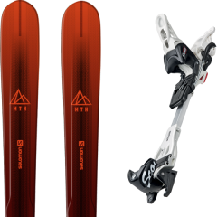 comparer et trouver le meilleur prix du ski Salomon Rando mtn explore 88 red/black + fritschi scout 11 stop 90mm rouge sur Sportadvice