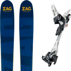 comparer et trouver le meilleur prix du ski Zag Rando ubac 89 + fritschi scout 11 stop 90mm bleu sur Sportadvice