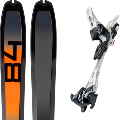 comparer et trouver le meilleur prix du ski Dynafit Rando speedfit 84 + fritschi scout 11 stop 90mm noir/orange sur Sportadvice