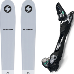 comparer et trouver le meilleur prix du ski Blizzard Rando zero g 085 + f10 tour black/white gris sur Sportadvice