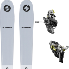 comparer et trouver le meilleur prix du ski Blizzard Rando zero g 085 + st rotation 7 92 yellow gris sur Sportadvice