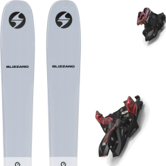 comparer et trouver le meilleur prix du ski Blizzard Rando zero g 085 + alpinist 12 black/red gris sur Sportadvice