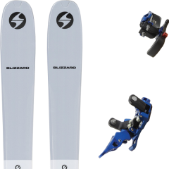 comparer et trouver le meilleur prix du ski Blizzard Rando zero g 085 + pika gris sur Sportadvice