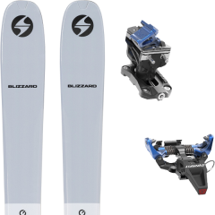 comparer et trouver le meilleur prix du ski Blizzard Rando zero g 085 + speed radical blue gris sur Sportadvice