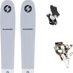 comparer et trouver le meilleur prix du ski Blizzard Rando zero g 085 + speed turn 2.0 bronze/black gris sur Sportadvice