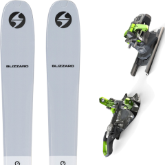 comparer et trouver le meilleur prix du ski Blizzard Rando zero g 085 + zed 12 gris sur Sportadvice