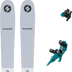 comparer et trouver le meilleur prix du ski Blizzard Rando zero g 085 + oazo 6 gris sur Sportadvice
