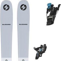 comparer et trouver le meilleur prix du ski Blizzard Rando zero g 085 + mtn tour black/blue g90 gris sur Sportadvice