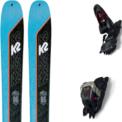 comparer et trouver le meilleur prix du ski K2 Rando talkback 96 + duke pt 12 100mm black/red bleu/noir sur Sportadvice