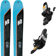 comparer et trouver le meilleur prix du ski K2 Rando talkback 96 + fritschi tecton 12 100mm bleu/noir sur Sportadvice