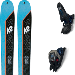 comparer et trouver le meilleur prix du ski K2 Rando talkback 96 + duke pt 16 100mm black/gunmetal bleu/noir sur Sportadvice