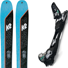 comparer et trouver le meilleur prix du ski K2 Rando talkback 96 + f10 tour black/white bleu/noir sur Sportadvice