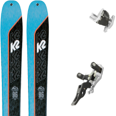 comparer et trouver le meilleur prix du ski K2 Rando talkback 96 + guide 12 gris bleu/noir sur Sportadvice