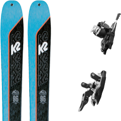 comparer et trouver le meilleur prix du ski K2 Rando talkback 96 + summit 12 100 mm bleu/noir sur Sportadvice