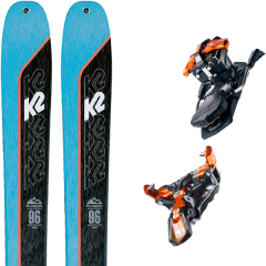 comparer et trouver le meilleur prix du ski K2 Rando talkback 96 + ion 12 100mm bleu/noir sur Sportadvice