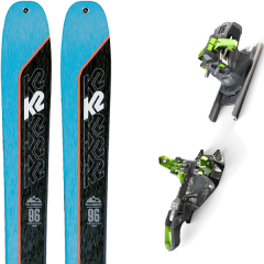 comparer et trouver le meilleur prix du ski K2 Rando talkback 96 + zed 12 bleu/noir sur Sportadvice