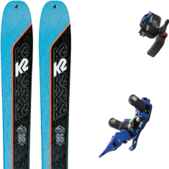 comparer et trouver le meilleur prix du ski K2 Rando talkback 96 + pika bleu/noir sur Sportadvice