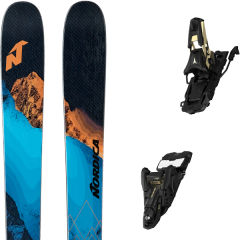 comparer et trouver le meilleur prix du ski Nordica Rando enforcer 104 free + shift 13 mnc n black/gold 110 noir/bleu/orange sur Sportadvice