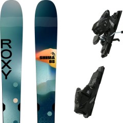 comparer et trouver le meilleur prix du ski Roxy Alpin shima 85 + e m10 gw bleu sur Sportadvice