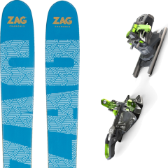 comparer et trouver le meilleur prix du ski Zag Rando ubac 89 lady + zed 12 bleu sur Sportadvice