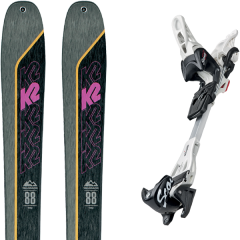 comparer et trouver le meilleur prix du ski K2 Rando talkback 88 + fritschi scout 11 stop 90mm gris/noir sur Sportadvice