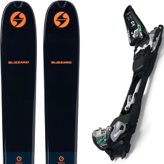 comparer et trouver le meilleur prix du ski Blizzard Rando zero g 105 blue/orange + f10 tour black/white bleu sur Sportadvice
