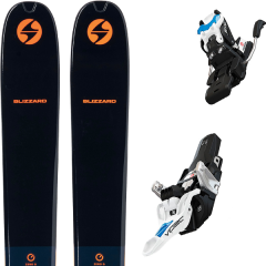 comparer et trouver le meilleur prix du ski Blizzard Rando zero g 105 blue/orange + fritschi vipec evo 12 110mm bleu sur Sportadvice