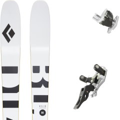 comparer et trouver le meilleur prix du ski Black Diamond Rando helio carbon 88 + guide 12 gris blanc/noir/jaune sur Sportadvice