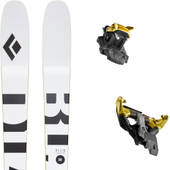 comparer et trouver le meilleur prix du ski Black Diamond Rando helio carbon 88 + tlt speedfit 10 alu yellow/black blanc/noir/jaune sur Sportadvice