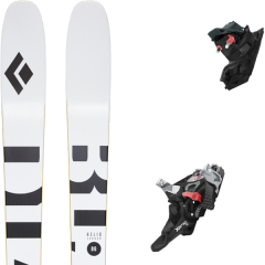 comparer et trouver le meilleur prix du ski Black Diamond Rando helio carbon 88 + fritschi xenic 10 blanc/noir/jaune sur Sportadvice