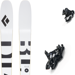comparer et trouver le meilleur prix du ski Black Diamond Rando helio carbon 88 + alpinist 9 black/ium blanc/noir/jaune sur Sportadvice