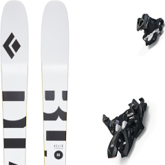 comparer et trouver le meilleur prix du ski Black Diamond Rando helio carbon 88 + alpinist 12 black/ium blanc/noir/jaune sur Sportadvice