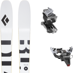 comparer et trouver le meilleur prix du ski Black Diamond Rando helio carbon 88 + speed radical silver blanc/noir/jaune sur Sportadvice
