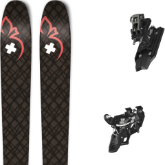 comparer et trouver le meilleur prix du ski Movement Rando session 89 women + backland pure black/gunmetal rose/noir sur Sportadvice