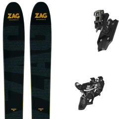 comparer et trouver le meilleur prix du ski Zag Rando bakan + backland pure black/gunmetal noir/jaune sur Sportadvice
